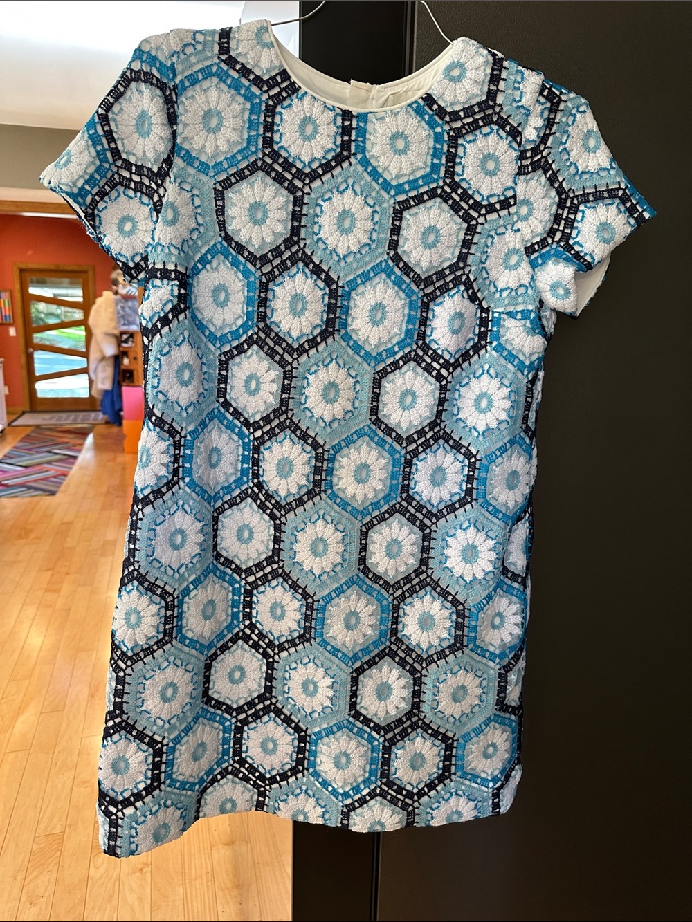 Lilly Pulitzer, NWT, LEYLA shift, Leyla Crochet Shift Dress sz 6